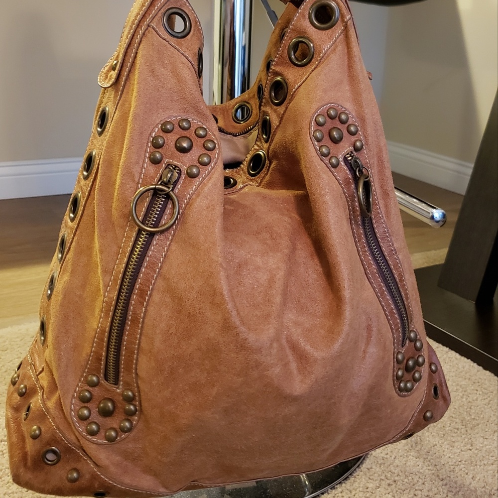 Hippi Hobo Chic Leather Sack